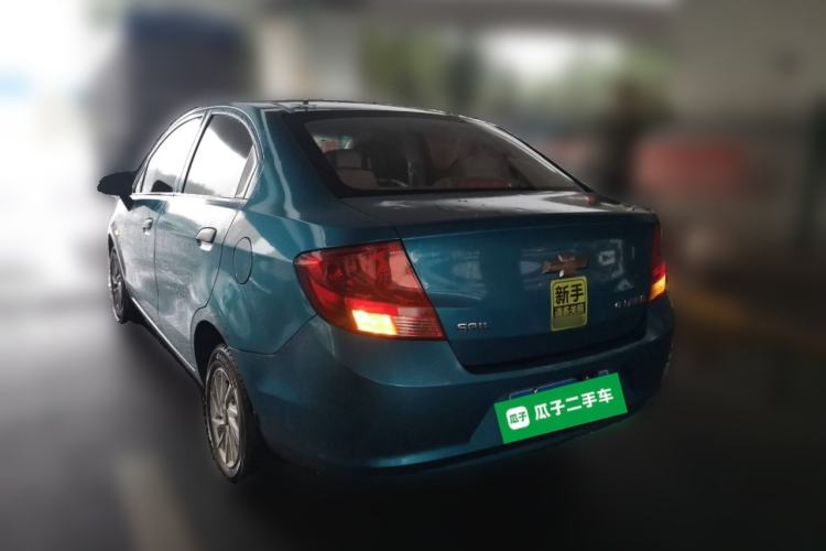 Used Chevrolet Sail 2013 Sedan 1.2L Manual Warm Edition Rear Left 45 Deg
