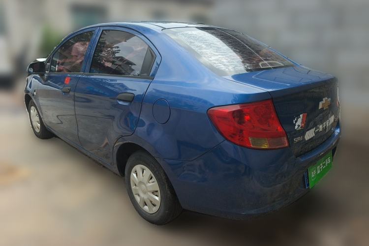 Used Chevrolet Sail 2013 Sedan 1.2L Manual Fashion Edition Rear Left 45 Deg