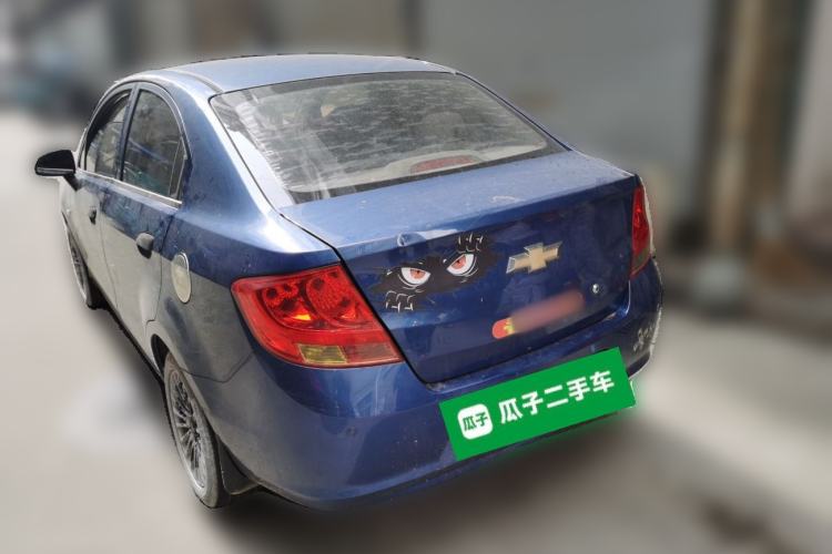 Used Chevrolet Sail 2013 Sedan 1.2L Manual Fashion Edition Rear Left 45 Deg