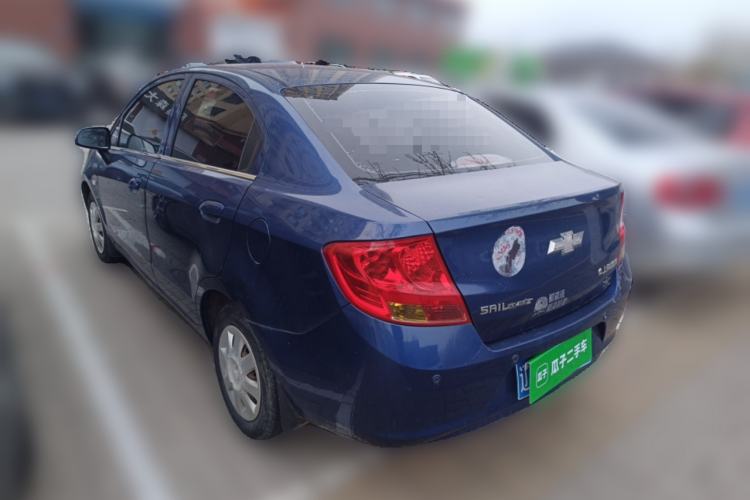 Used Chevrolet Sail 2013 Sedan 1.4L Manual - Youyi Happiness Edition Rear Left 45 Deg