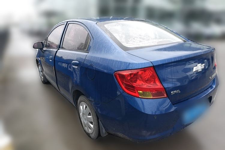 Used Chevrolet Sail 2013 Sedan 1.4L Manual - Youyi Happiness Edition Rear Left 45 Deg
