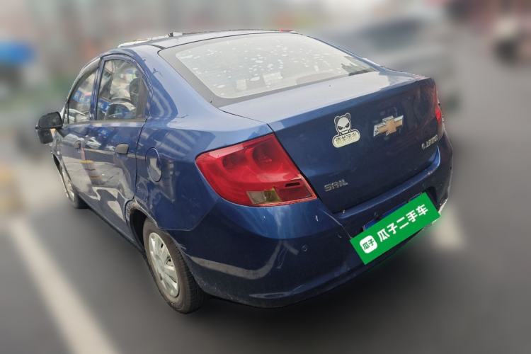 Used Chevrolet Sail 2013 Sedan 1.2L Manual Fashion Edition Rear Left 45 Deg