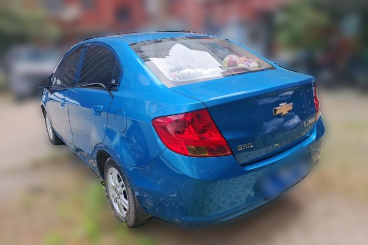 Used Chevrolet Sail 2013 Sedan 1.4L AMT Enjoy Edition Rear Left 45 Deg