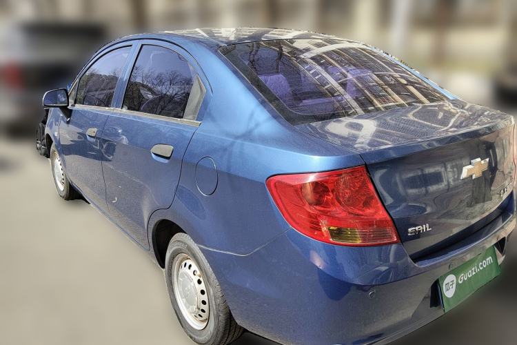 Used Chevrolet Sail 2013 Sedan 1.2L Manual Fashion Edition Rear Left 45 Deg