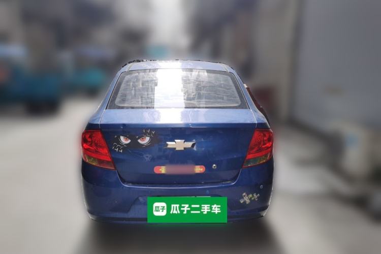 Used Chevrolet Sail 2013 Sedan 1.2L Manual Fashion Edition Rear