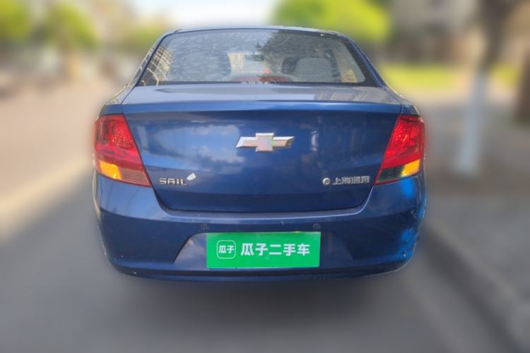 Used Chevrolet Sail 2013 Sedan 1.2L Manual Warm Edition Rear