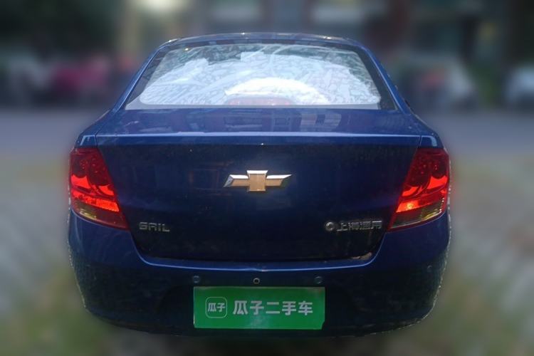 Used Chevrolet Sail 2013 Sedan 1.4L Manual Ideal Edition Rear