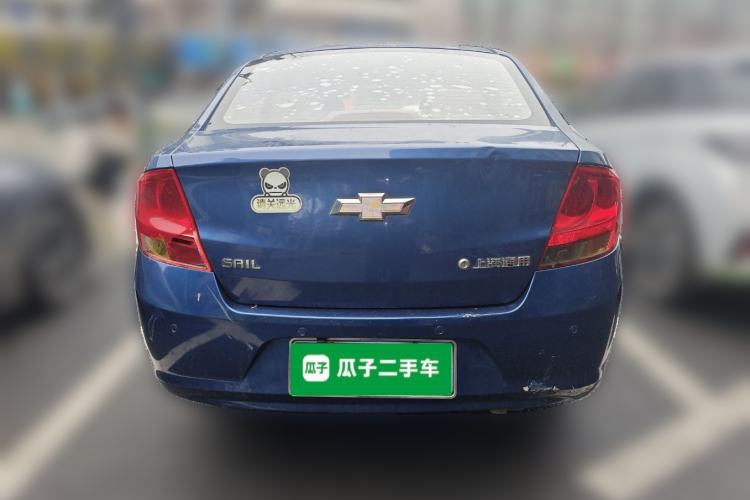 Used Chevrolet Sail 2013 Sedan 1.2L Manual Fashion Edition Rear