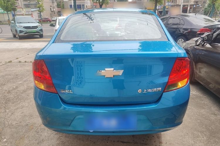 Used Chevrolet Sail 2013 Sedan 1.2L Manual Fashionable Happiness Edition Rear