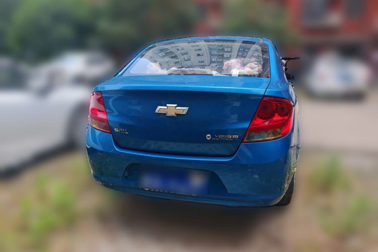 Used Chevrolet Sail 2013 Sedan 1.4L AMT Enjoy Edition Rear