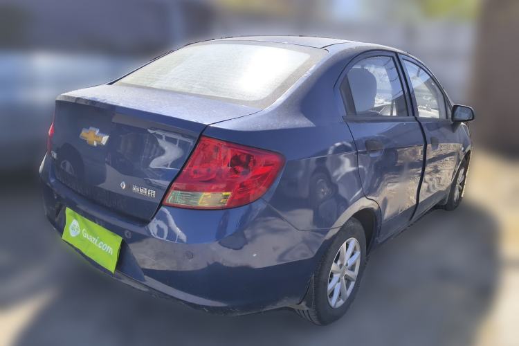 Used Chevrolet Sail 2013 Sedan 1.2L Manual Warm Edition Rear Right 45 Deg