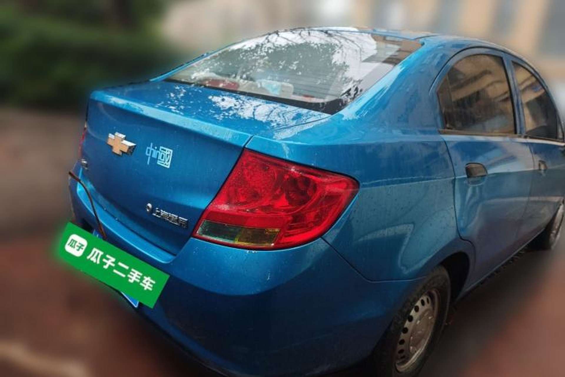 Used Chevrolet Sail 2013 Sedan 1.2L Manual Warm Edition Rear Right 45 Deg