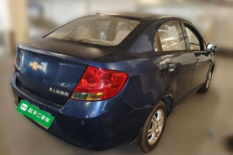 Used Chevrolet Sail 2013 Sedan 1.4L Manual Happiness Edition II Rear Right 45 Deg