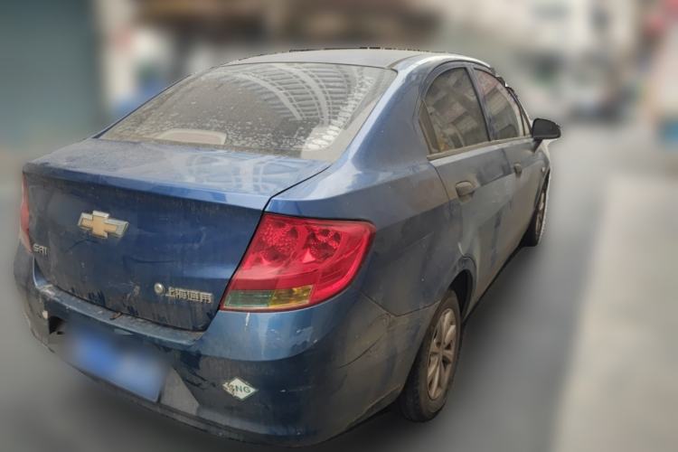 Used Chevrolet Sail 2013 Sedan 1.2L Manual Fashion Edition Rear Right 45 Deg