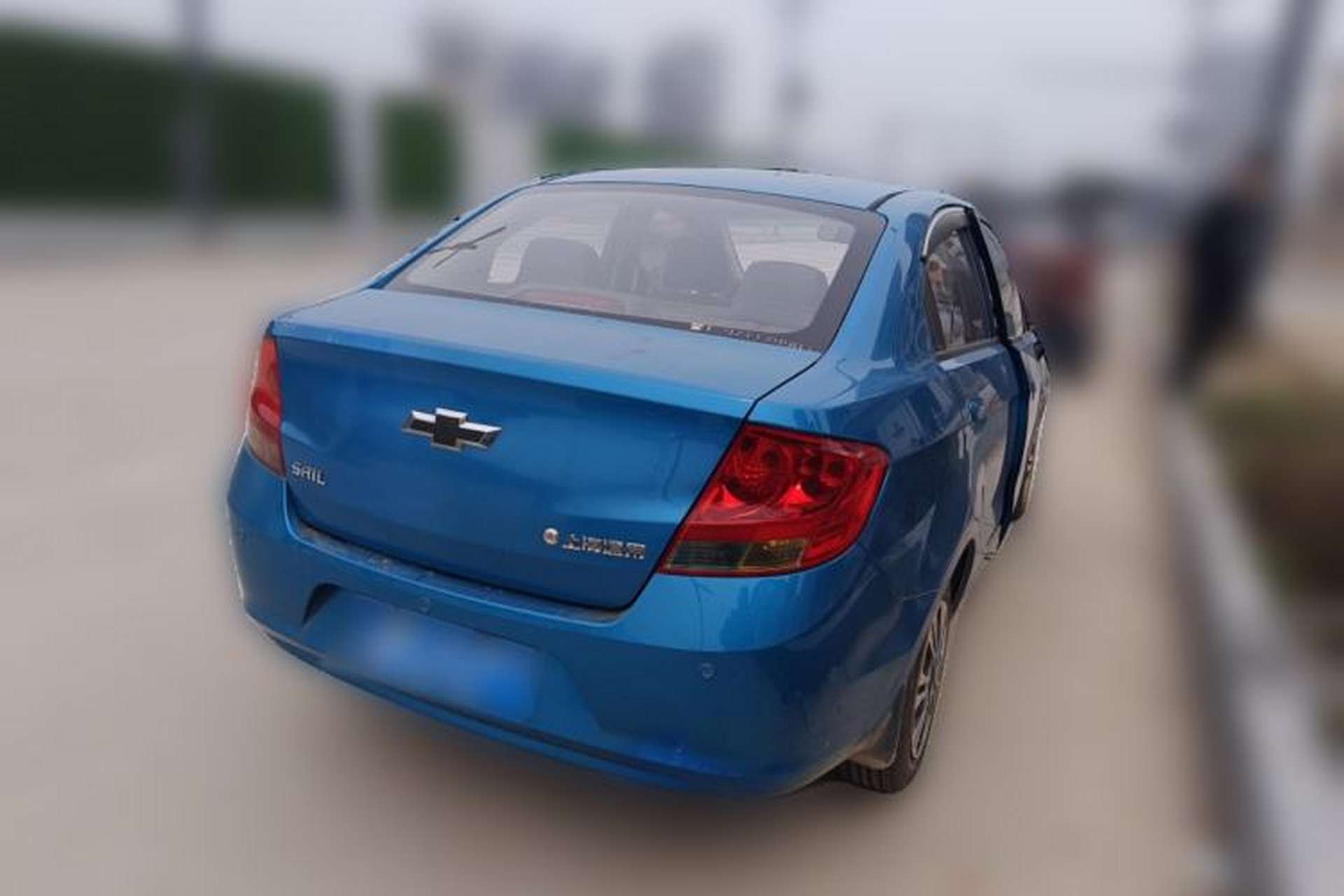 Used Chevrolet Sail 2013 Sedan 1.4L Manual - Youyi Happiness Edition Rear Right 45 Deg