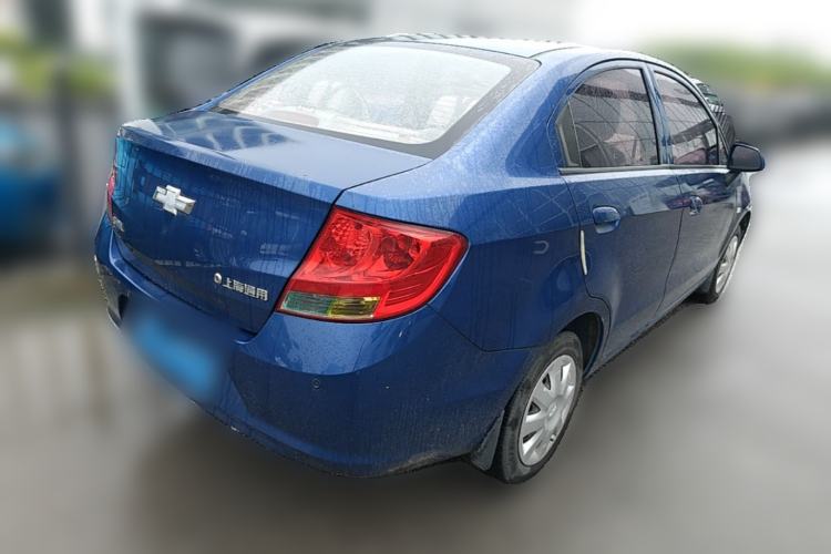 Used Chevrolet Sail 2013 Sedan 1.4L Manual - Youyi Happiness Edition Rear Right 45 Deg