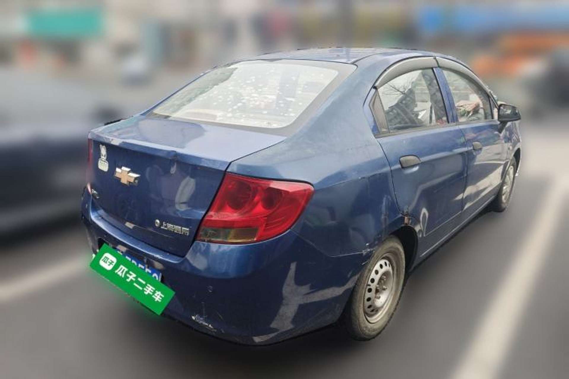 Used Chevrolet Sail 2013 Sedan 1.2L Manual Fashion Edition Rear Right 45 Deg