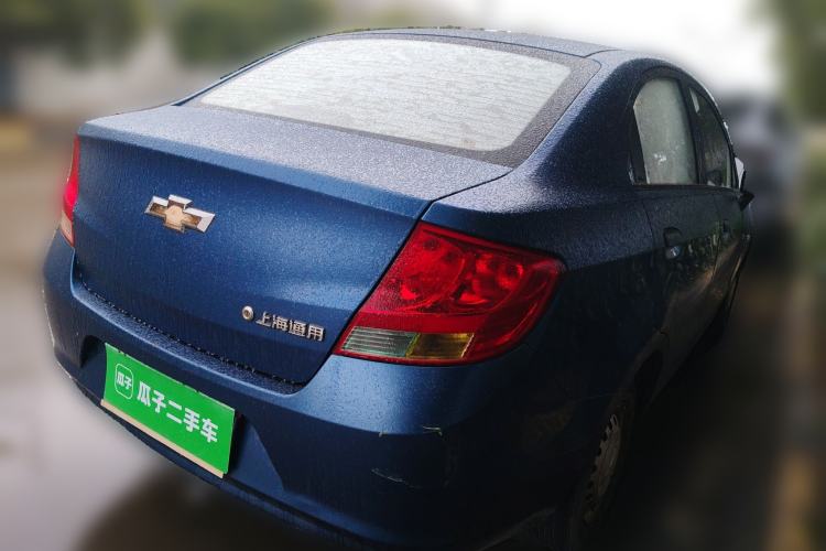 Used Chevrolet Sail 2013 Sedan 1.2L Manual Warm Edition Rear Right 45 Deg