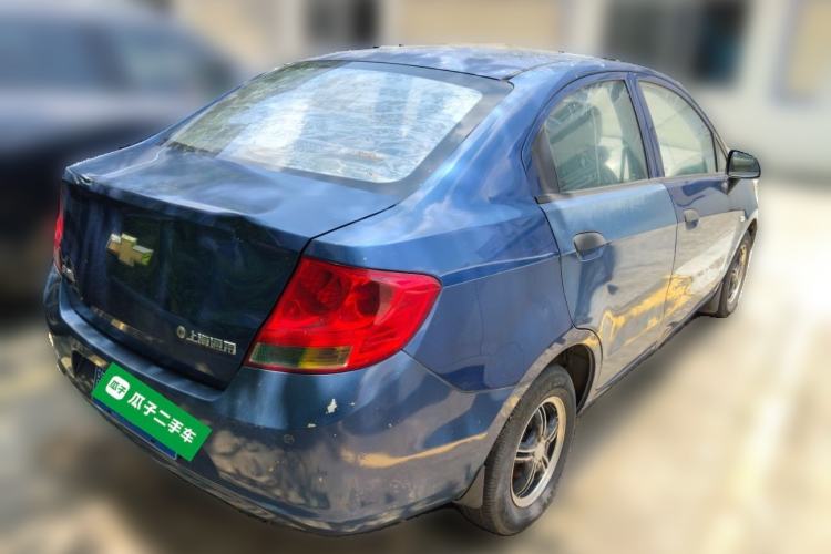 Used Chevrolet Sail 2013 Sedan 1.2L Manual Warm Edition Rear Right 45 Deg