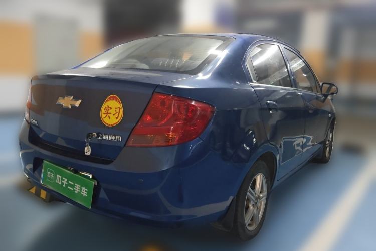 Used Chevrolet Sail 2013 Sedan 1.4L AMT Enjoy Edition Rear Right 45 Deg