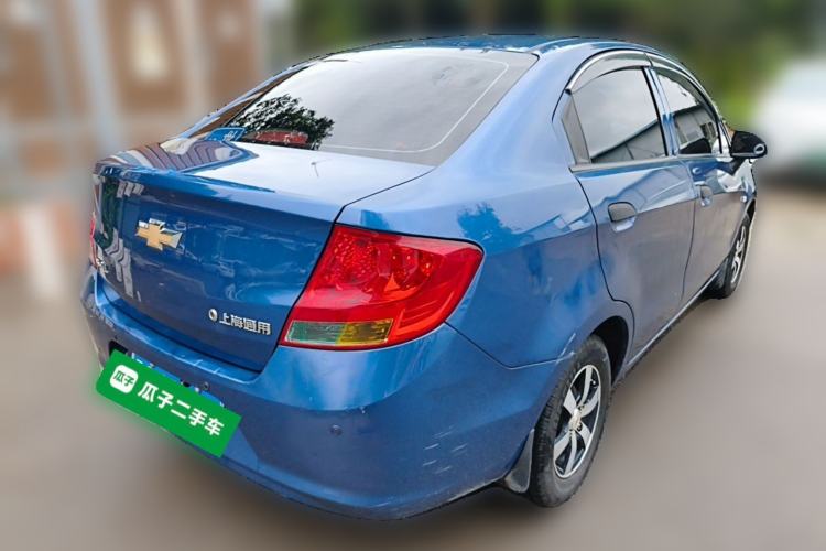 Used Chevrolet Sail 2013 Sedan 1.2L Manual Fashion Edition Rear Right 45 Deg