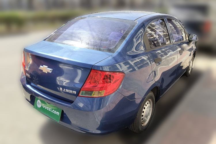 Used Chevrolet Sail 2013 Sedan 1.2L Manual Fashion Edition Rear Right 45 Deg