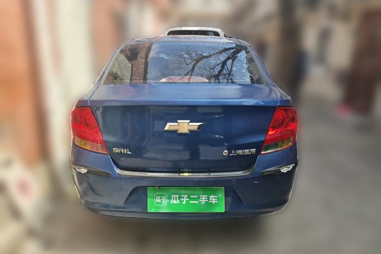 Used Chevrolet Sail 2013 Sedan 1.4L Manual Elegance Edition Rear