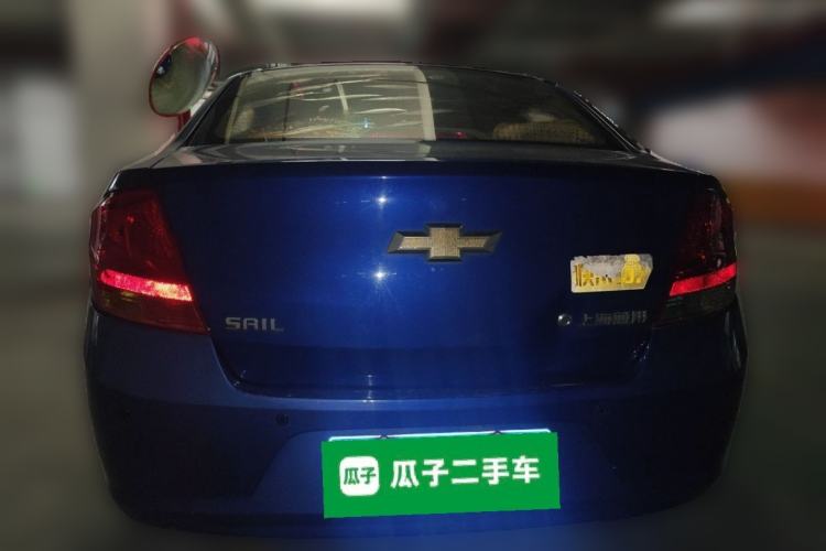 Used Chevrolet Sail 2013 Sedan 1.2L Manual Fashion Edition Rear