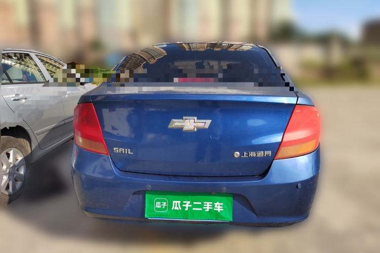 Used Chevrolet Sail 2013 Sedan 1.2L Manual Warm Edition Rear