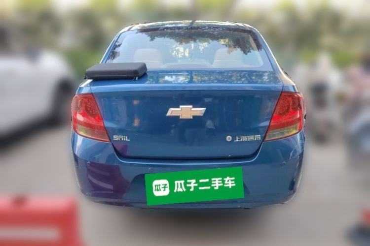 Used Chevrolet Sail 2013 Sedan 1.2L Manual Warm Edition Rear