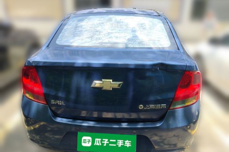 Used Chevrolet Sail 2013 Sedan 1.2L Manual Warm Edition Rear