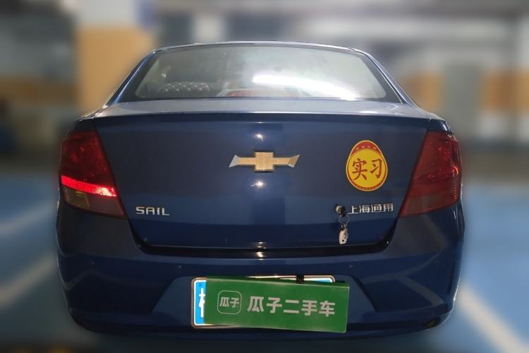 Used Chevrolet Sail 2013 Sedan 1.4L AMT Enjoy Edition Rear