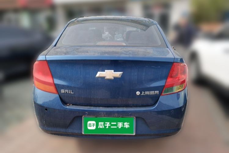 Used Chevrolet Sail 2013 Sedan 1.2L Manual Fashionable Happiness Edition Rear