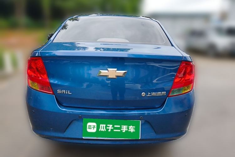 Used Chevrolet Sail 2013 Sedan 1.2L Manual Fashion Edition Rear