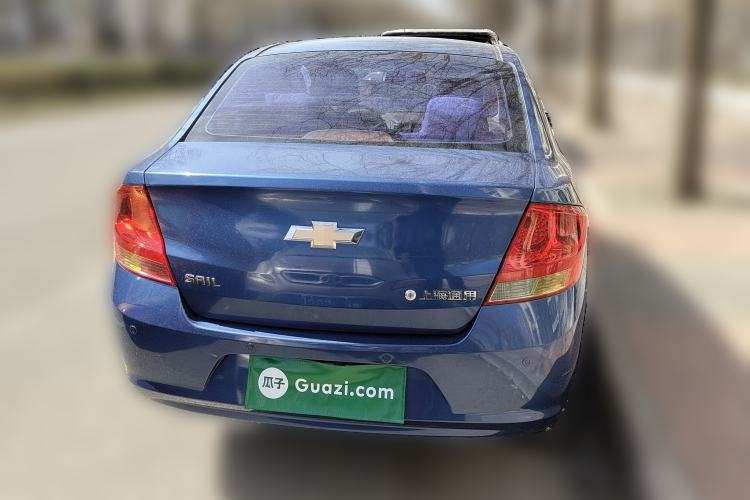 Used Chevrolet Sail 2013 Sedan 1.2L Manual Fashion Edition Rear