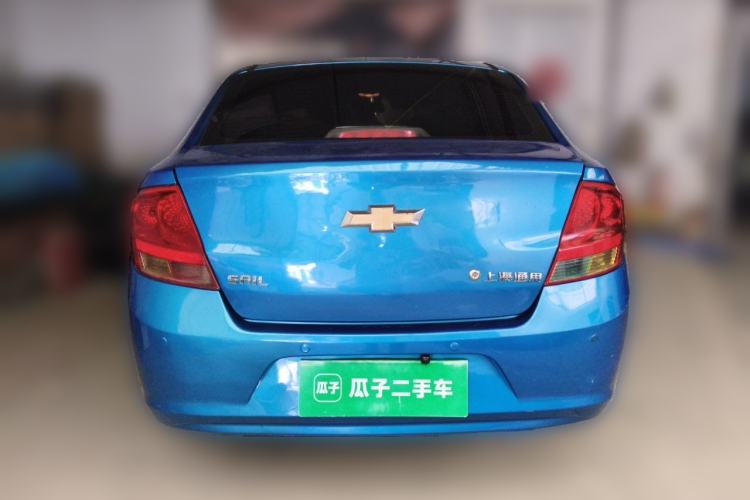 Used Chevrolet Sail 2013 Sedan 1.2L Manual Fashionable Happiness Edition Rear