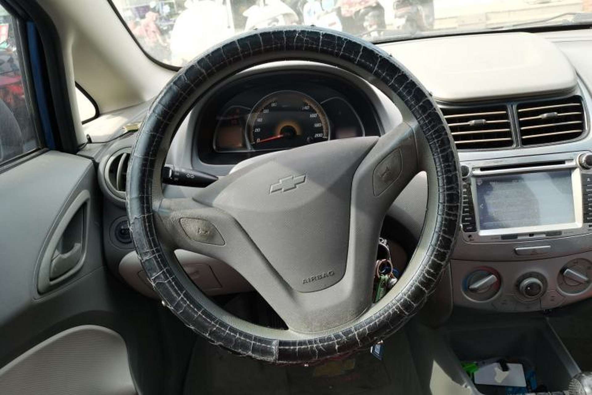 Used Chevrolet Sail 2013 Sedan 1.2L Manual Fashionable Happiness Edition Steering Wheel
