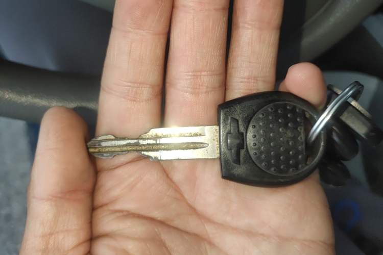 Used Chevrolet Sail 2013 Sedan 1.2L Manual Warm Edition Vehicle Key