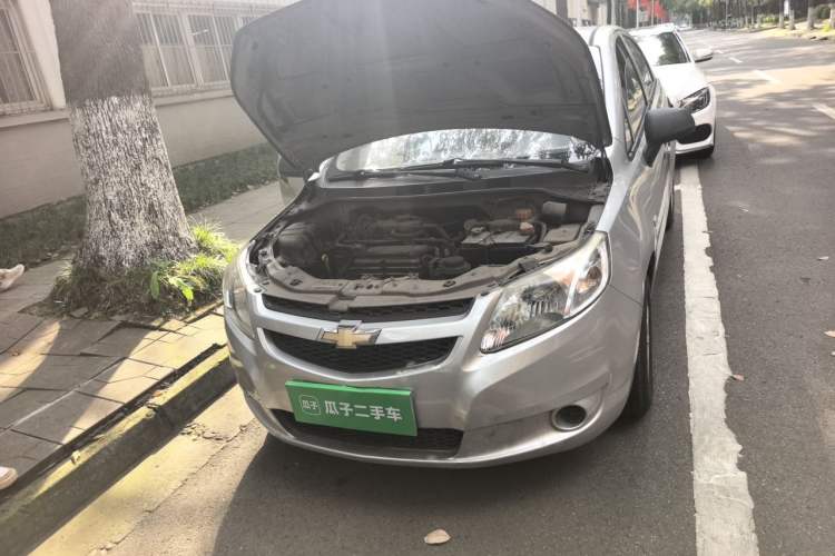 Used Chevrolet Sail 2013 Sedan 1.2L Manual Fashion Edition Engine Bay