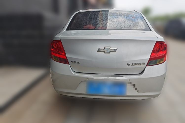 Used Chevrolet Sail 2013 Sedan 1.2L Manual Fashionable Happiness Edition Rear