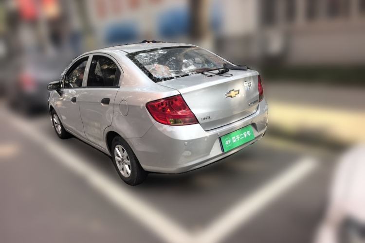 Used Chevrolet Sail 2013 Sedan 1.2L Manual Fashion Edition Rear Left 45 Deg