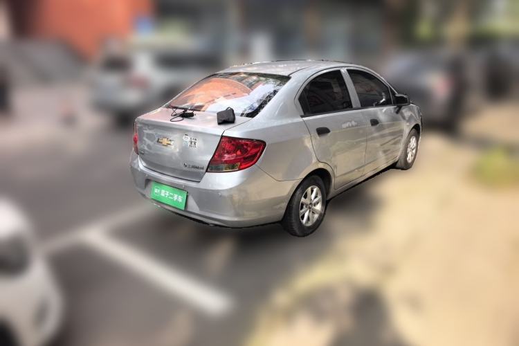 Used Chevrolet Sail 2013 Sedan 1.2L Manual Fashion Edition Rear Right 45 Deg