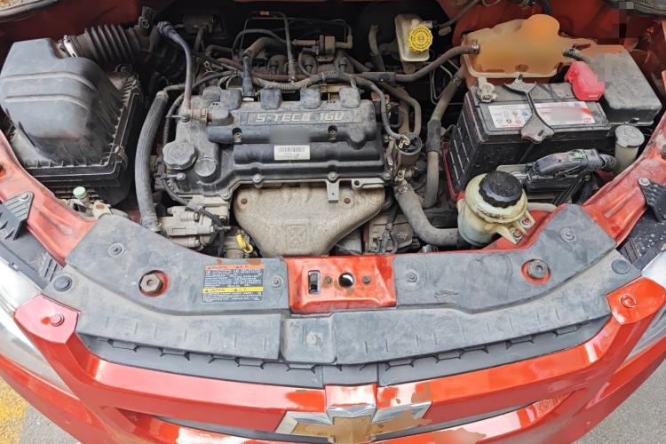 Used Chevrolet Sail 2013 Sedan 1.4L Manual Ideal Happiness Edition Engine Bay