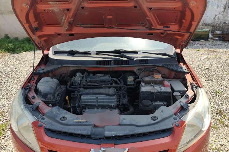 Used Chevrolet Sail 2013 Sedan 1.2L Manual Fashionable Happiness Edition Engine Bay