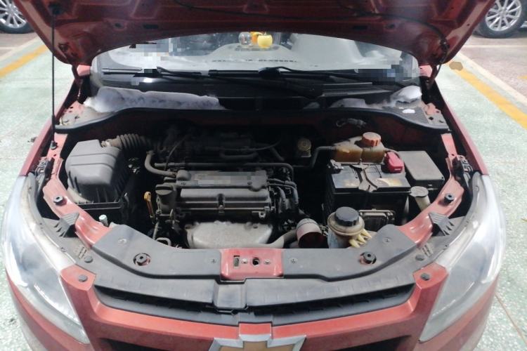 Used Chevrolet Sail 2013 Sedan 1.2L Manual Warm Edition Engine Bay