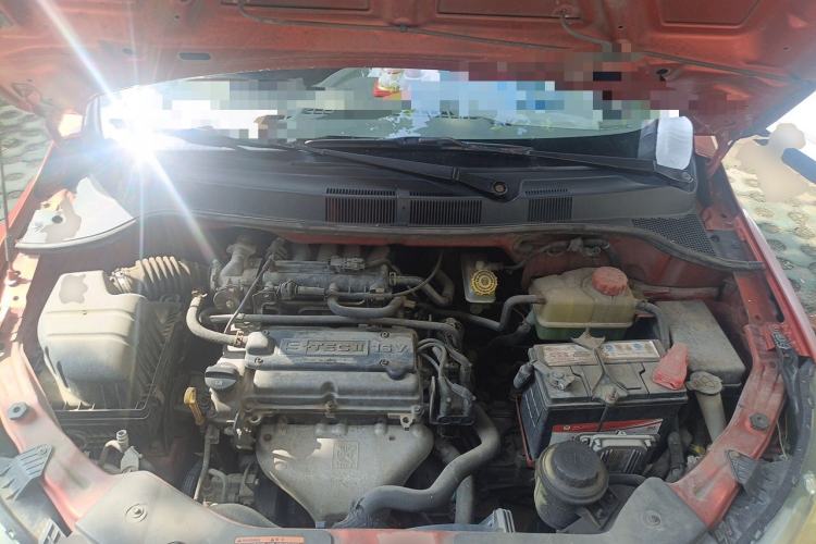 Used Chevrolet Sail 2013 Sedan 1.2L Manual Fashionable Happiness Edition Engine Bay