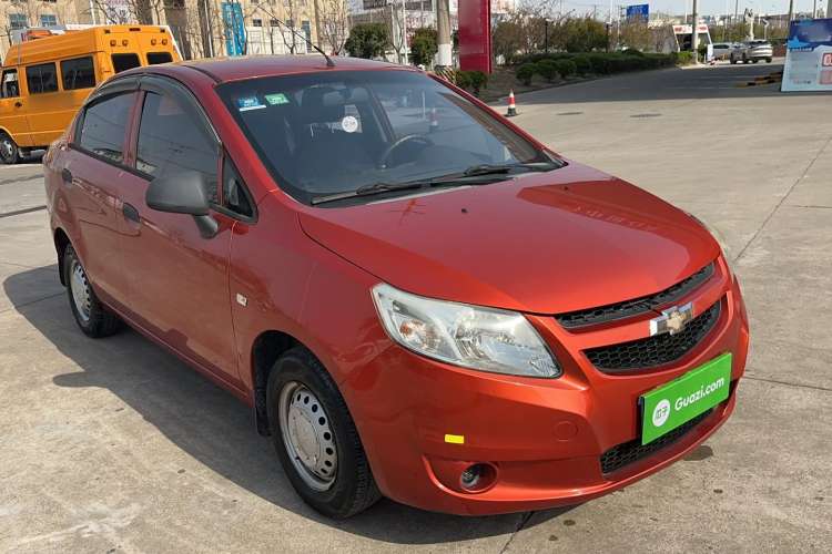 Used Chevrolet Sail 2013 Sedan 1.2L Manual Fashionable Happiness Edition Exterior 2