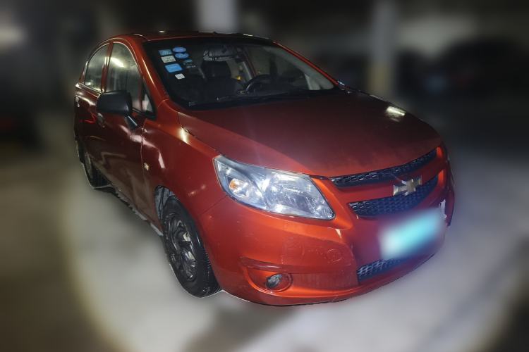 Used Chevrolet Sail 2013 Sedan 1.2L Manual Fashionable Happiness Edition Front Right 45 Deg
