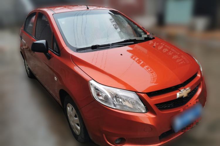 Used Chevrolet Sail 2013 Sedan 1.2L Manual Fashion Edition Front Right 45 Deg