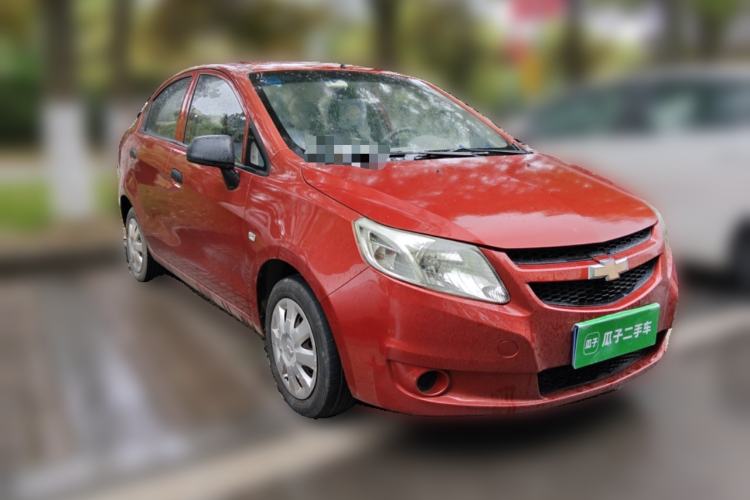 Used Chevrolet Sail 2013 Sedan 1.2L AMT Ideal Edition Front Right 45 Deg